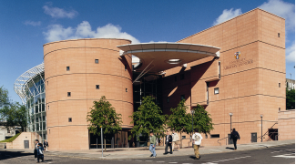 Abertay University, on Wikimedia Commons